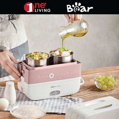 bear lunch box electric|electric heatable lunch box.